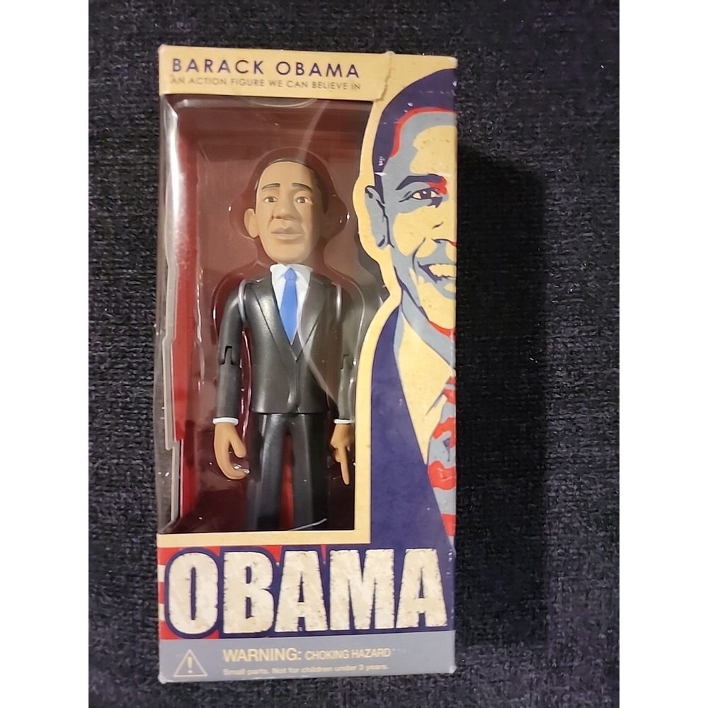 Barack Obama Action Figure We Can Believe In Jailbreak Toys In Original Box 2009